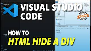 Visual Studio Code Html How To Hide A Div
