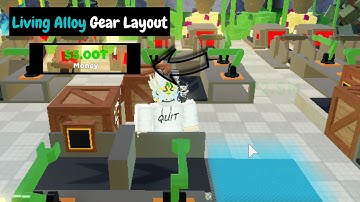 Factory Simulator - Living Alloy Gear Layout - Tier 3 Layout