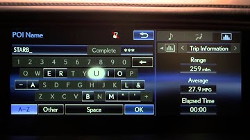 2015 GS/LS Navigation Quick Tips: Set Points of Interest