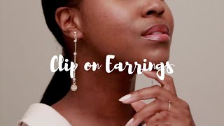 I Bought Clip-On Earrings that ACTUALLY Look Good!  (Dainty & Gold) |  Lakisha Adams