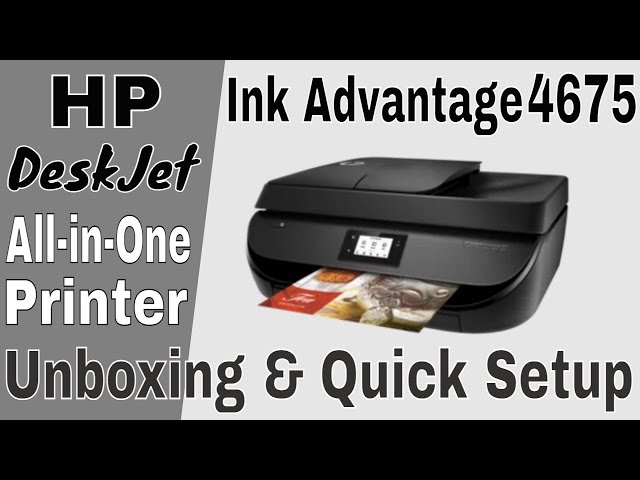 Imprimante HP DeskJet Ink Advantage 4675