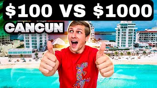 CANCUN MEXICO - $100 vs $1,000 HOTEL screenshot 2
