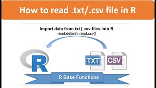 How to read csv file| How to read Text file| Read .csv in R| import csv file in R| import txt file