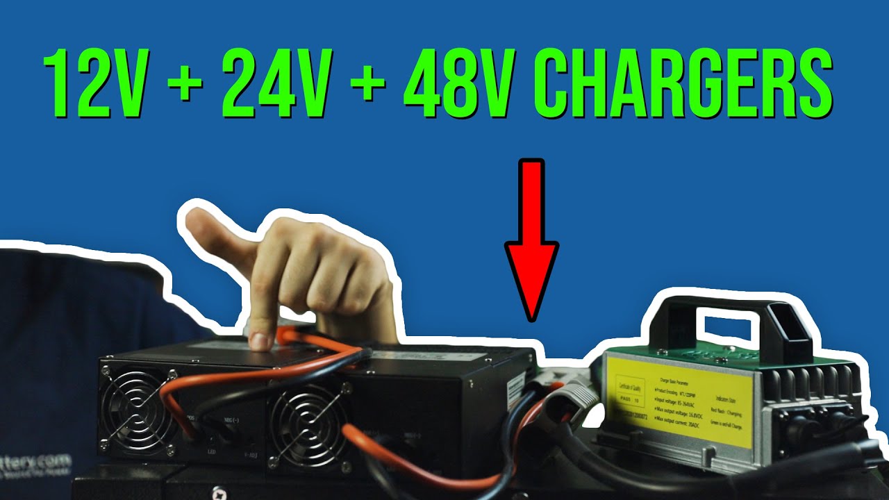 HOW TO CHARGE YOUR BIGBATTERY BATTERIES Our 12V, 24V, and 48V Chargers YouTube