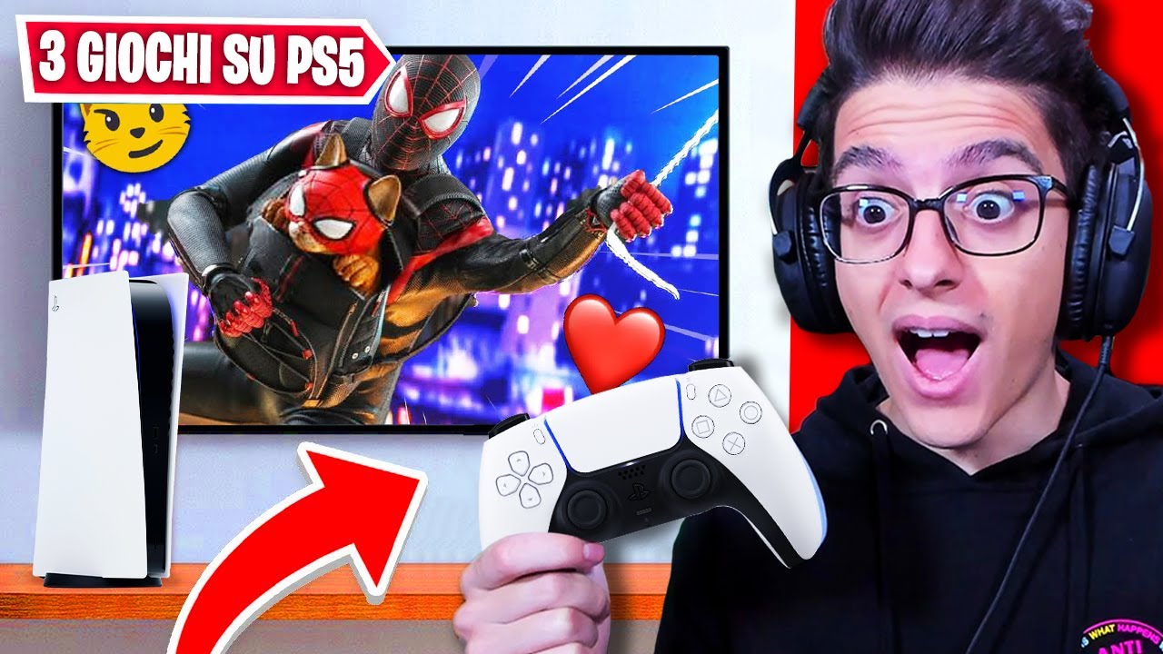 GIOCHIAMO A 3 GIOCHI A CASO PER PLAYSTATION 5 YouTube