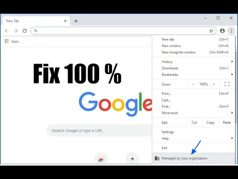 Fix 100 % | Your Browser is Managed By Your Organization | Easy Solution | mixture