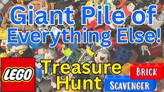 Lego Minifigure Treasure Hunt: Giant Pile of Everything Else!