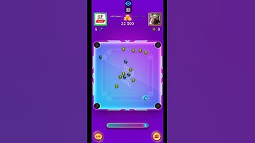 Last Game In New Table Cyber City🔥Aim Carrom Game Play Carrom Pool New Update #short #slokhis #short