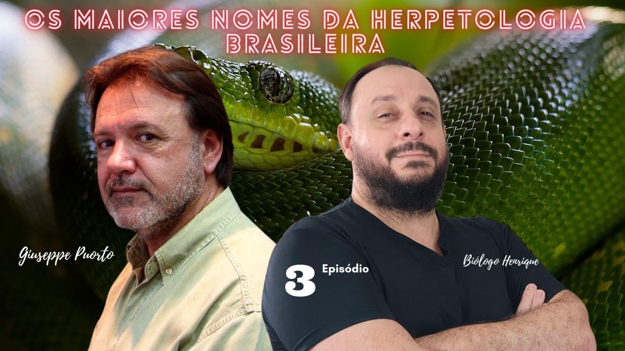 Biólogo Henrique Entrevista o Biólogo Giuseppe Puorto | Herpetologia Brasileira #3