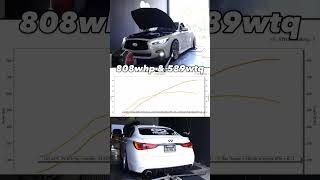 808whp Single Turbo VQ &amp; Manual Swapped Q50 (Stage 2 VQ Engine Build) #q50 #vq #infinitiq50