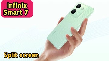 How To Enable Split Screen Infinix Smart 7, Dual Screen Create Infinix Smart 7,  Split Screen