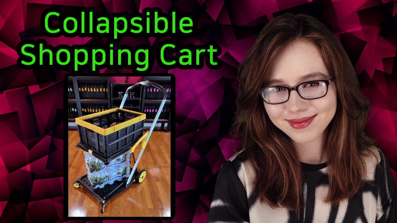 Складная тележка для покупок