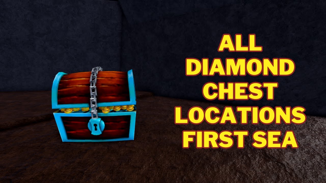 All Diamond Chest Locations | Blox Fruits | First Sea - YouTube