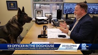 Pleasant Prairie K9 officer in the doghouse