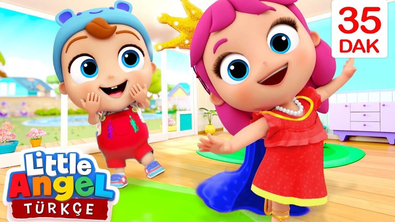 Prenses Şarkısı, Duru Kostüm Giyiyor | Eğlenceli Ve Öğretici Çocuk Şarkıları | Little Angel Türkçe