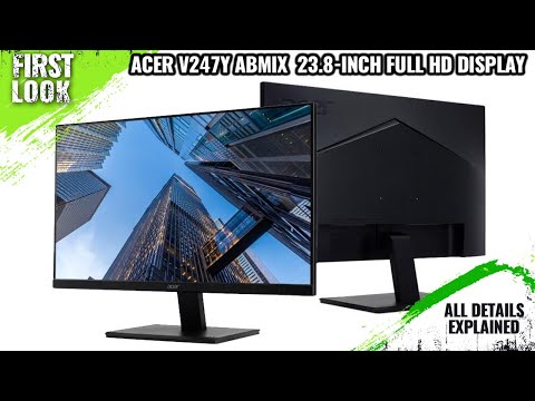 ACER V247Y Abmix 23.8-inch Full HD LCD Display Launched - Explained All Spec, Features And More