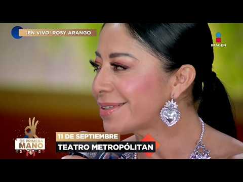 EN VIVO Rosy Arango: Todo sobre su show en el Metropólitan y en Nueva York para representar a México