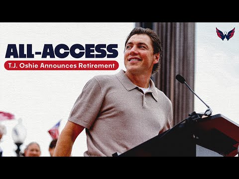 All-Access | T.J. Oshie Announces Retirement video thumbnail