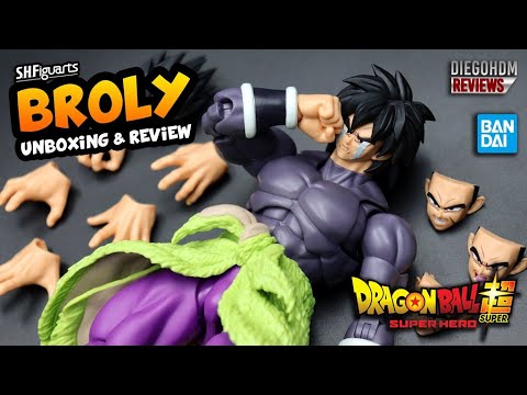 Goku Dragon Ball Super: Super Hero S.H.Figuarts Unboxing & Review 