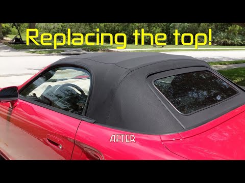 AG 025 MR2 Spyder soft top replacement VERY DETAILED