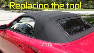 AG 025 MR2 Spyder soft top replacement VERY DETAILED screenshot 5
