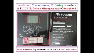 Installation, Commissioning & Testing Procedure of SULIAIR Deluxe Microprocessor Controller-I Net Worth