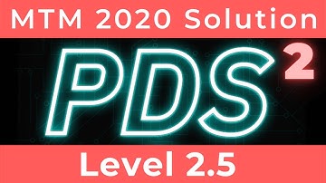 PDS2 | Level 2.5 solution of Master the Mainframe 2020 | IBM MTM 2020