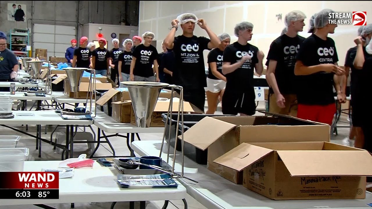 'A connection across the globe': Local group steps up to help feed starving children