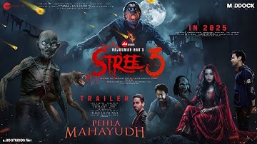 STREE 3 : Official Trailer | Akshay Kumar | Rajkumar Rao | Varun Dhawan | Shraddha Kapoor