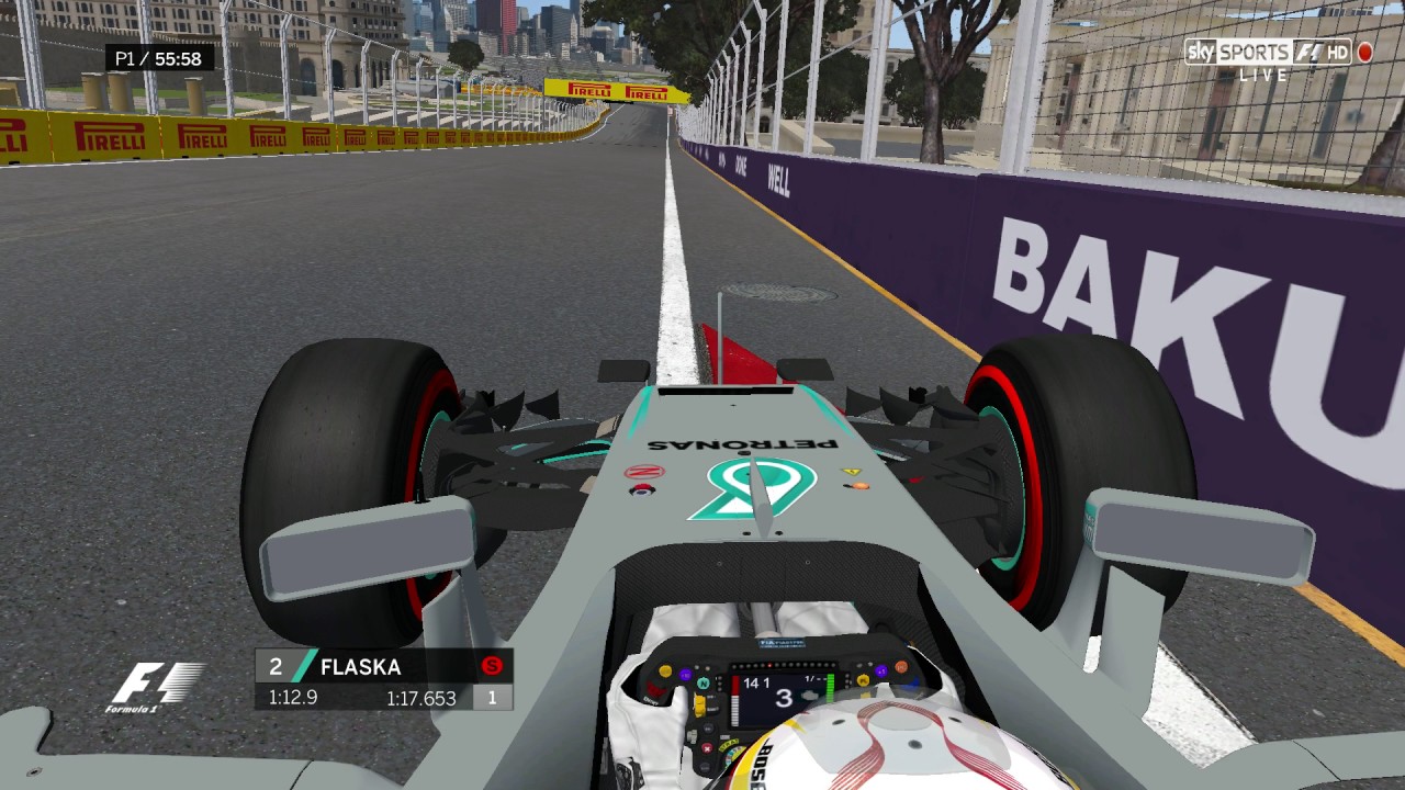 rFactor 2016 Baku + Codemasters Mod RELEASED!