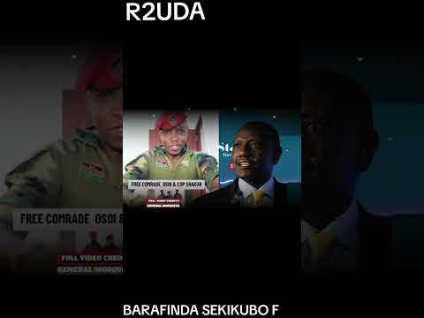 BARAFINDA SEKIKUBO FRED R2UDA PRESIDENT IN KENYA EAC AFRICA II