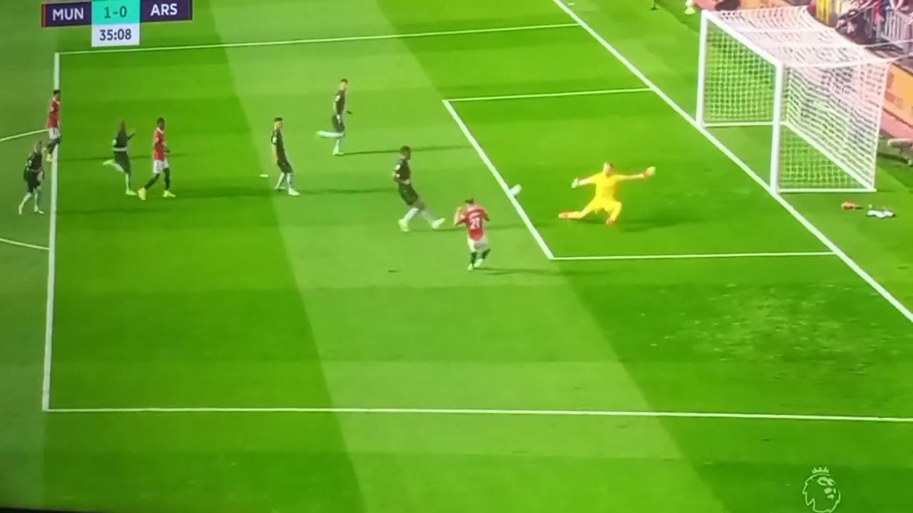 Anthony Santos Highlights Goal Against Arsenal first premier league