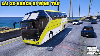 GTA 5 Lái Xe Khách 45 Chỗ Trung Quốc Chở Khách Đi Du Dịch Ở Bãi Biển Vũng Tàu Và Ngọn Đồi Vườn Nho screenshot 5