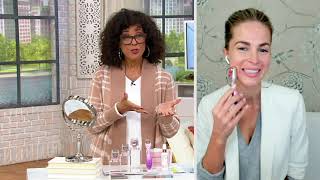 BeautyBio GloPRO Facial Tool with 1-Year Supply of Face Rollers on QVC