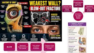Orbital Fractures Explained | Anatomy, CT Scan, Blow-Out Fracture & Management #ophthalmology