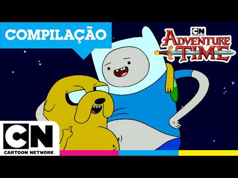 Hora De Aventuras | Maratona Completa! ⚔️💥 Melhores Momentos e Cenas Engraçadas | Cartoon Network