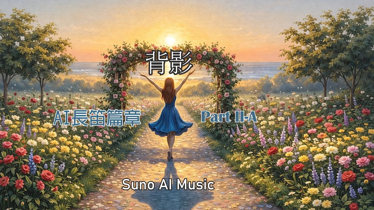 AI古典樂(AI Classical music) /背影- 長笛篇章-Part II (silhouette - A Flute Canto - Part II)  