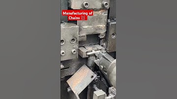 Manufacturing of Chains ⛓️ #metallurgy