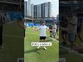 @rug showing off his footy skills at All-Star 🎯
