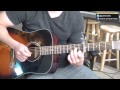 Mumford and Sons - Hopeless Wanderer - Guitar Tutorial (ALL PARTS:INTRO, VERSE, CHORUS, OUTRO)