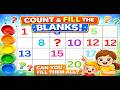 Counting Song for Preschool | Learn Numbers 1 to 20 | Toddlers Learning | 01 to 20