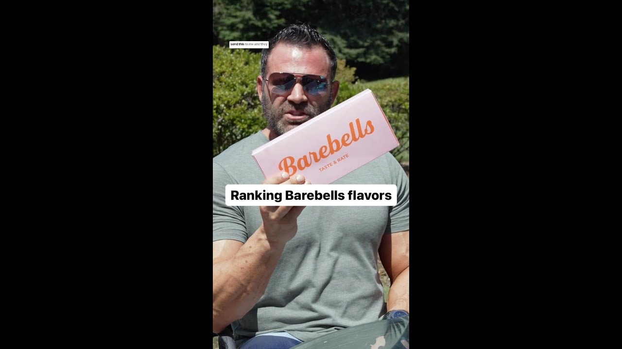 My Barebells flavor rankings