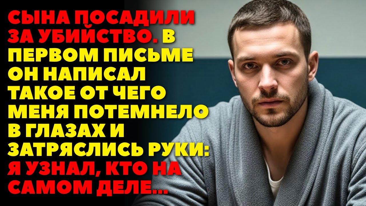 Сына посадили за убийство. В первом письме он написал только одно: “Папа, это НЕ я…”
