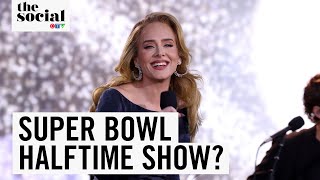 Download Mp3 Adele Super Bowl Halftime Show 2026?! Will She Finally Do It? 🎤 | The Social Gudang lagu Download Mp3 Adele Super Bowl Halftime Show 2026?! Will She Finally Do It? 🎤 | The Social
