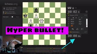 Some hyperbullet action on lichess