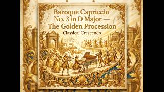 Baroque Capriccio No.3 in D Major, Op.1 – Bright Harpsichord Music | Classical Crescendo screenshot 1