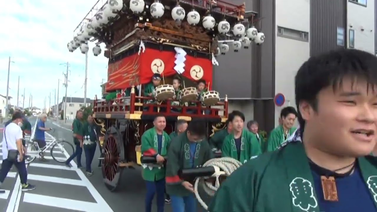 2023 遠州中泉東町 東組 大改修試験曳き①