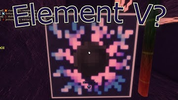 Element V? WHAT ON AZURE MINES!