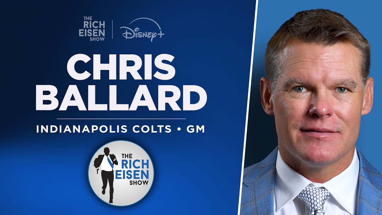 Colts GM Chris Ballard Talks Daniel Jones, Alec Pierce, NFL Draft, More wRich Eisen | Full Interview