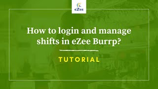 How to Log In to eZee BurrP! On-premise Restaurant POS system? screenshot 3